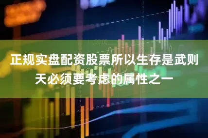 正规实盘配资股票所以生存是武则天必须要考虑的属性之一
